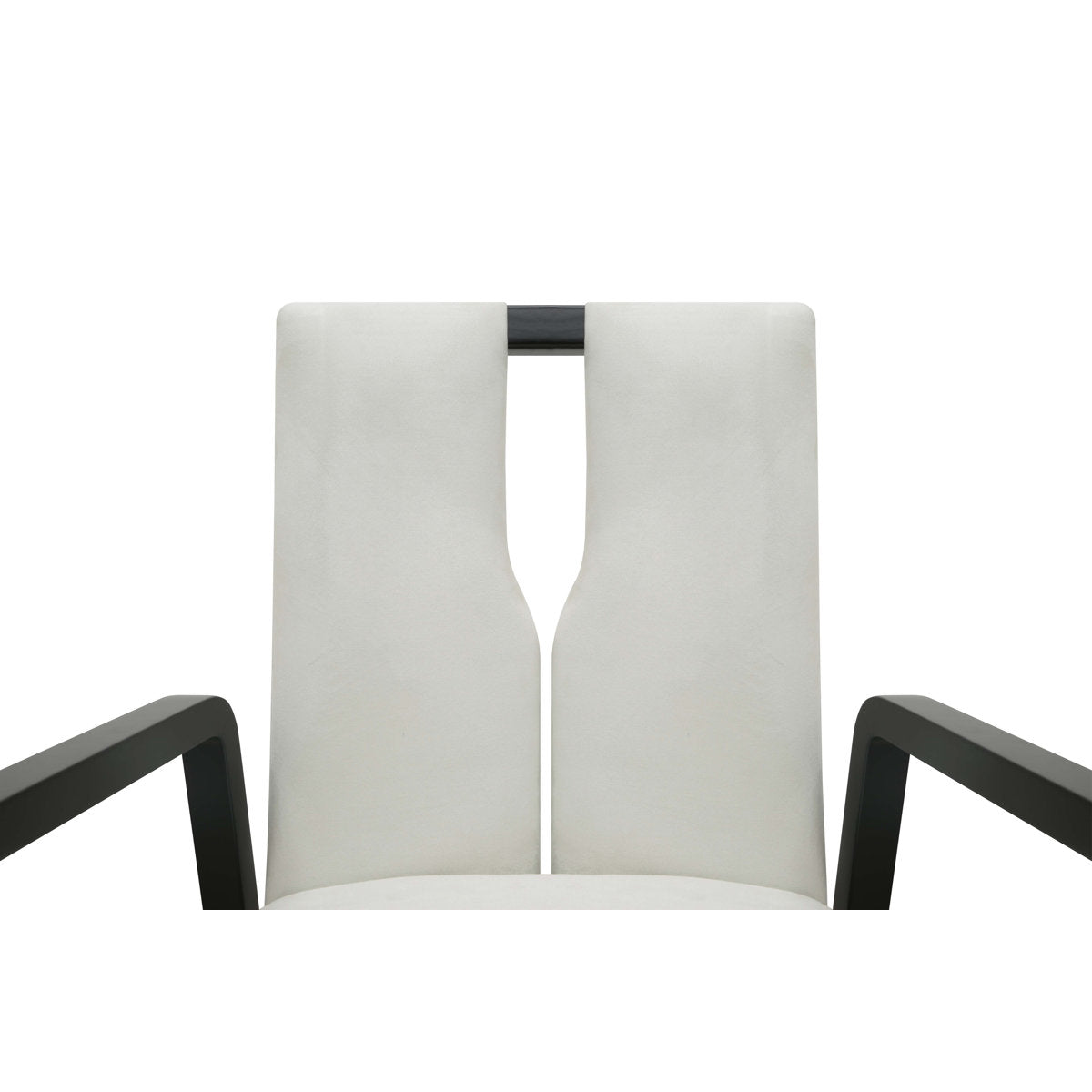 Flute Leather Arm Chair