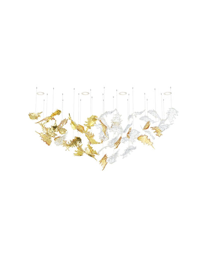 Flying Leaves Chandelier