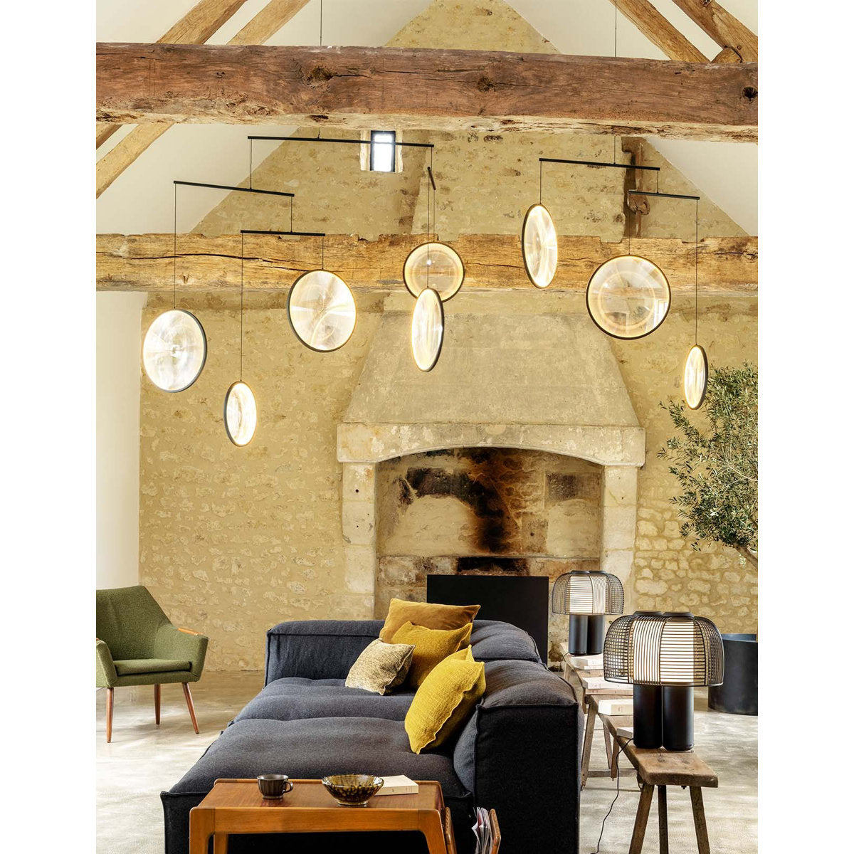 Focus 3 - Light LED Chandelier