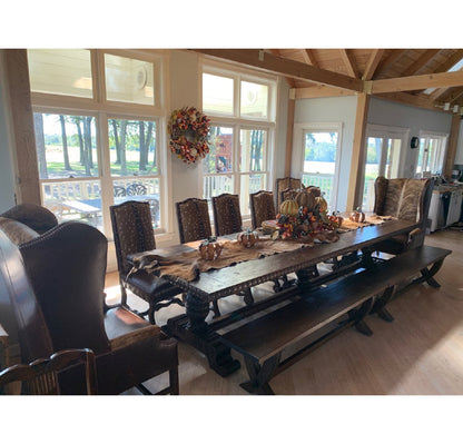 Fontainebleau Solid Wood Dining Table