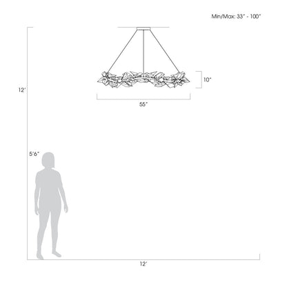 Foret 12 - Light Chandelier