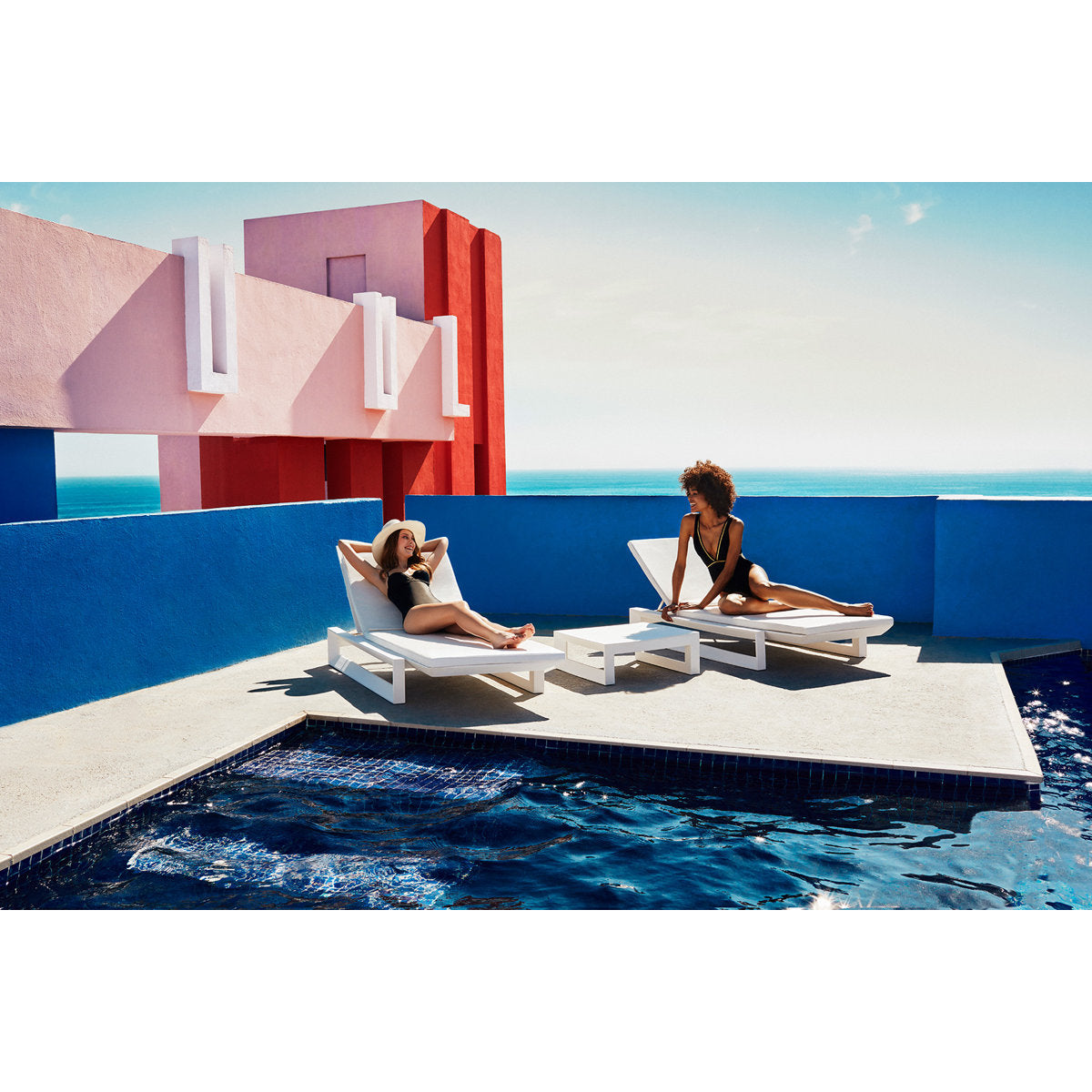 Frame - Resin Sun Chaise - Basic
