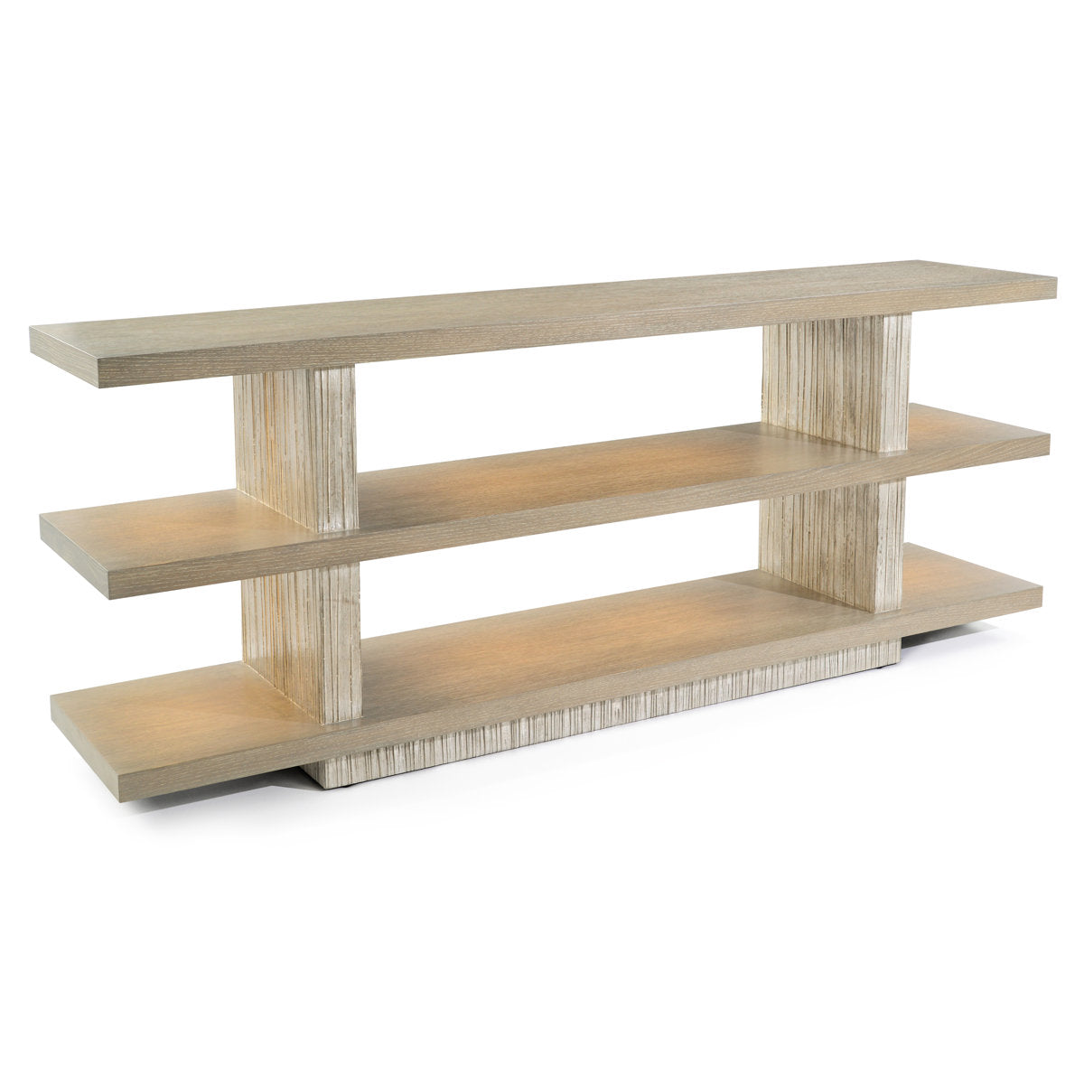 Framework 84.25'' W Solid Wood Console Table