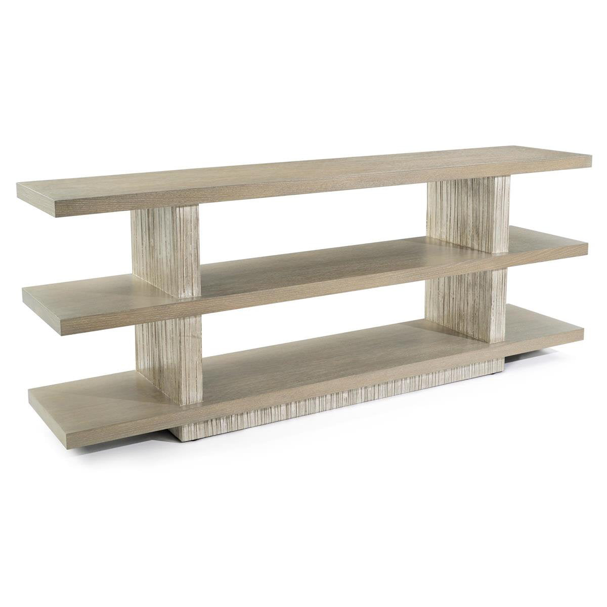 Framework 84.25'' W Solid Wood Console Table