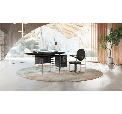 Frank Lloyd Wright Racine Desk with Storage