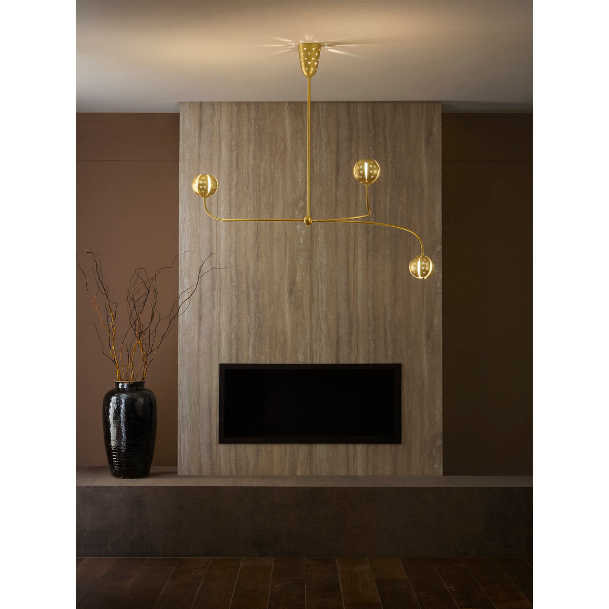 Fredrick Ramond Anthos Large Abstract Chandelier