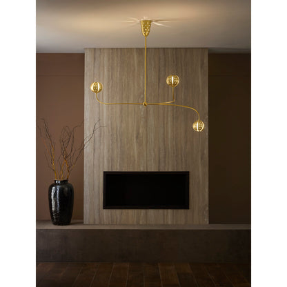 Fredrick Ramond Anthos Large Abstract Chandelier