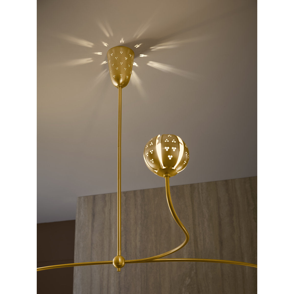 Fredrick Ramond Anthos Large Abstract Chandelier
