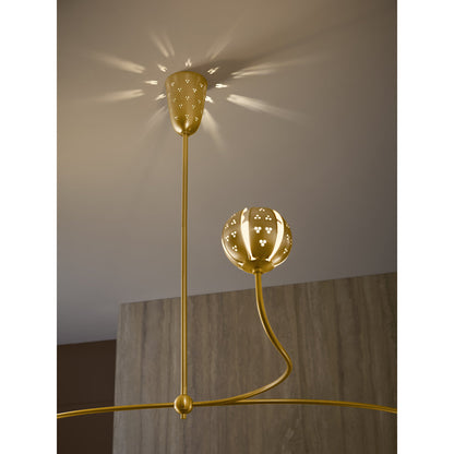Fredrick Ramond Anthos Large Abstract Chandelier