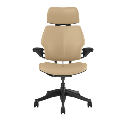 Freedom Headrest Task Chair Genuine Leather
