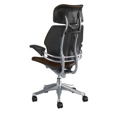 Freedom Headrest Task Chair Genuine Leather
