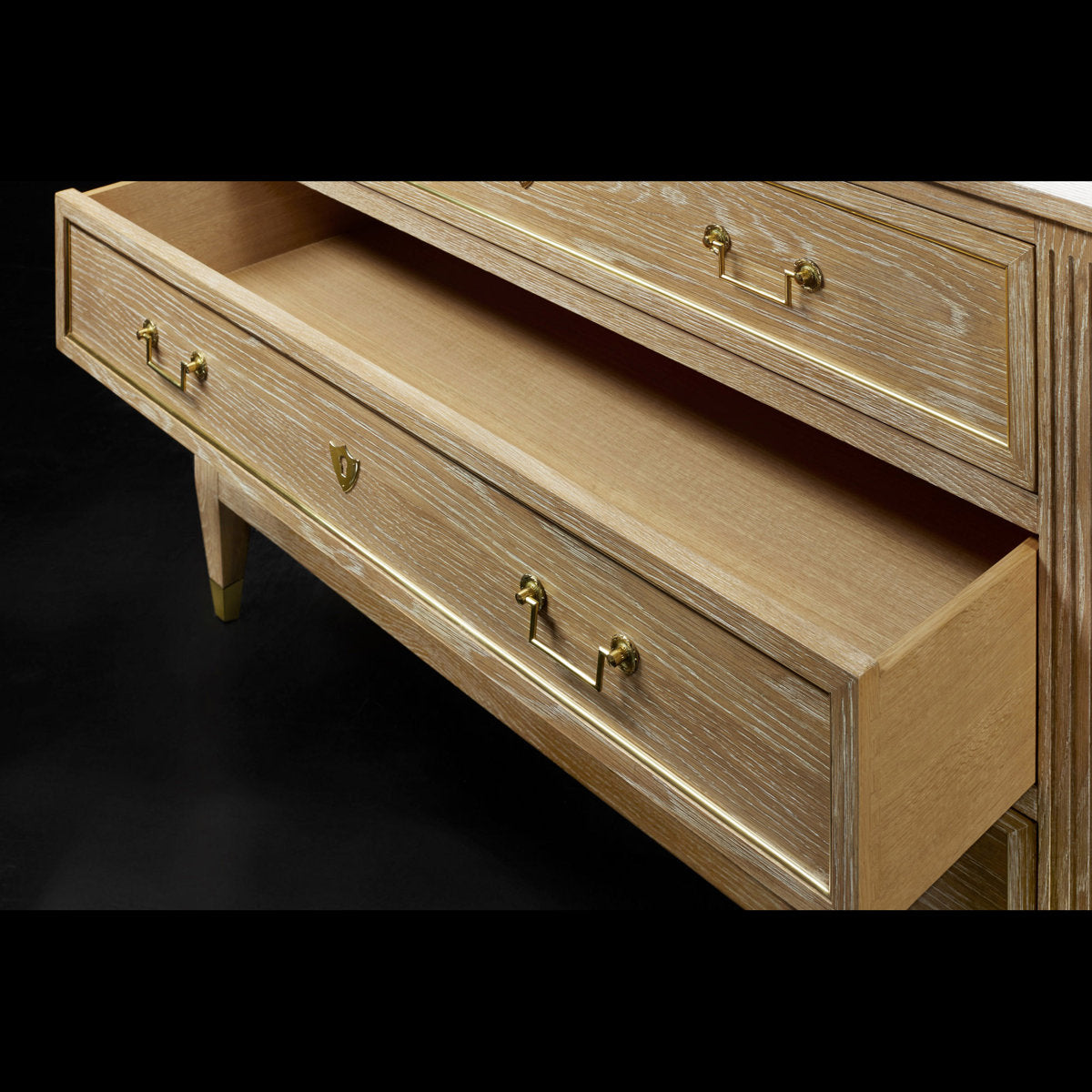 French 50'' W Console Table