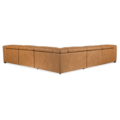 Fresco 5 Seat Sectional 4-PWR
