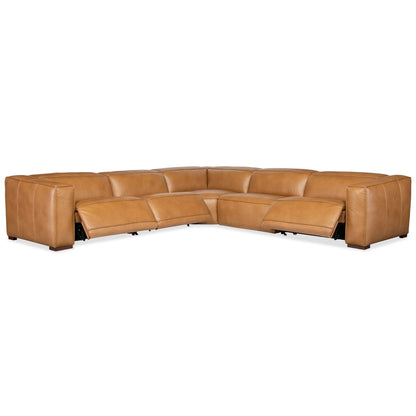 Fresco 5 Seat Sectional 4-PWR