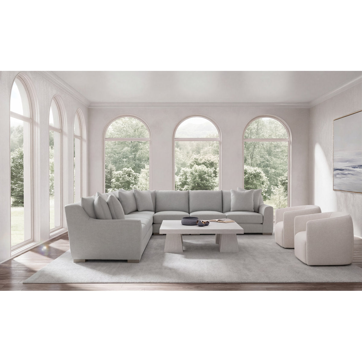 Gabi 5-Piece Fabric Sectional
