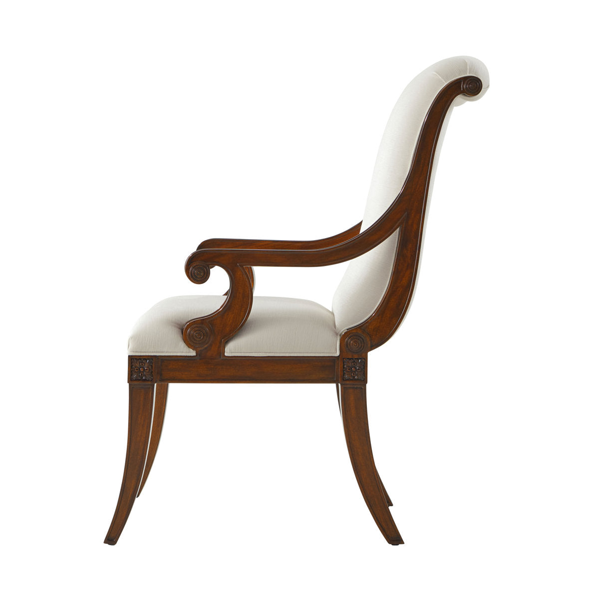 Gabrielle Upholstered Arm Chair (Set of 2)