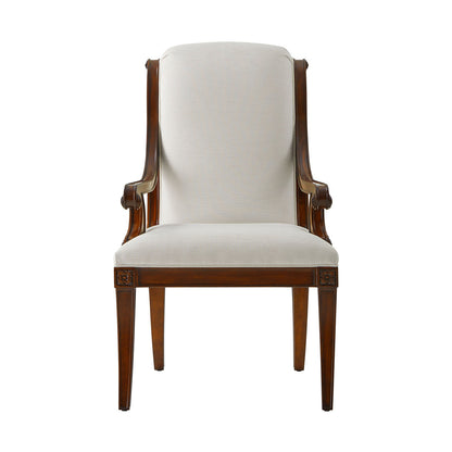Gabrielle Upholstered Arm Chair (Set of 2)