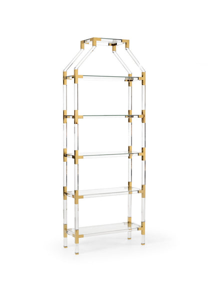 Gainsboro Etagere Bookcase