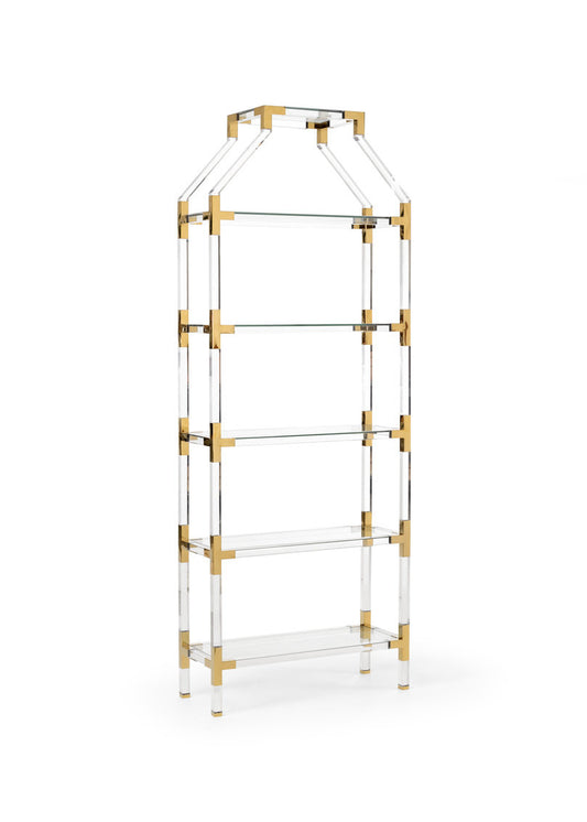 Gainsboro Etagere Bookcase
