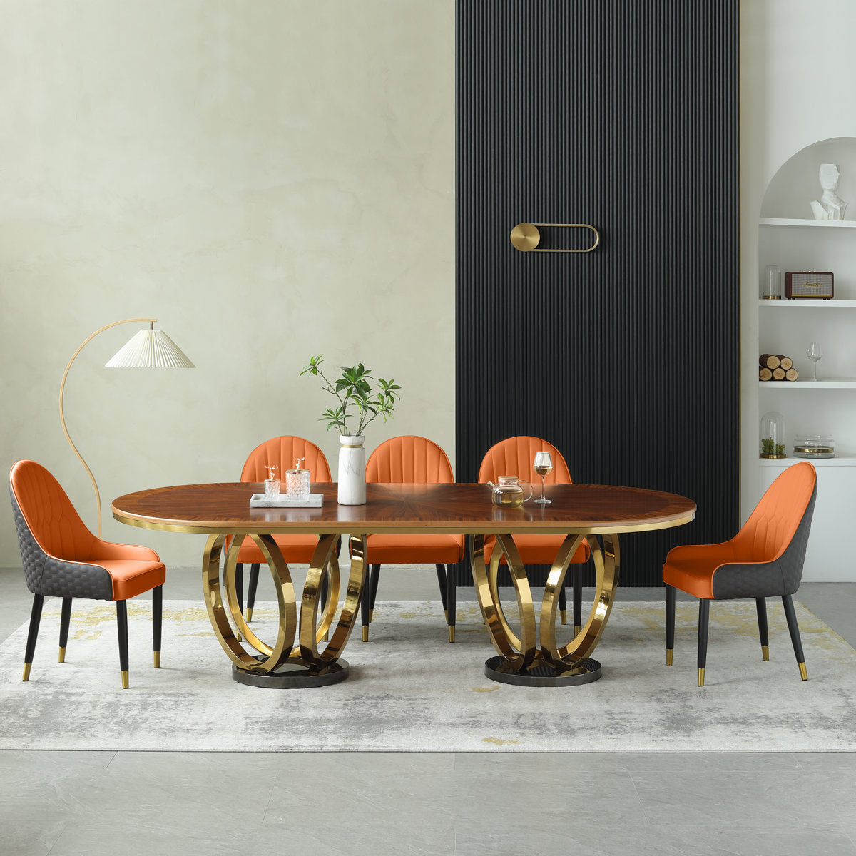 Galaxy Oval Dining Table