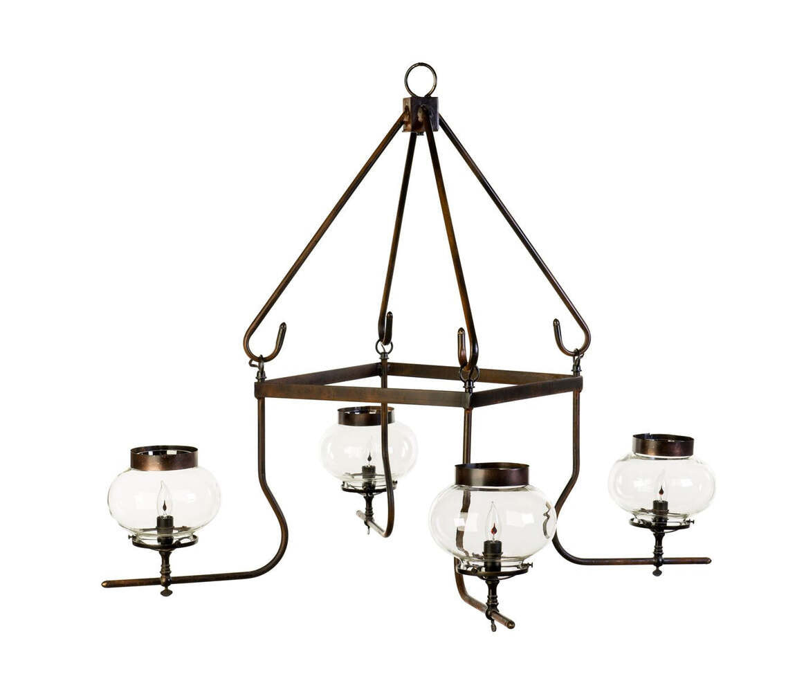 Gas Replica 4 - Light Chandelier