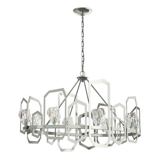 Gatsby 8 - Light Unique Wagon Wheel Chandelier