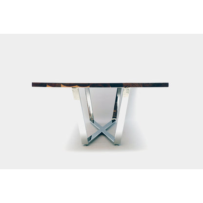 Gax Walnut Wood Dining Table