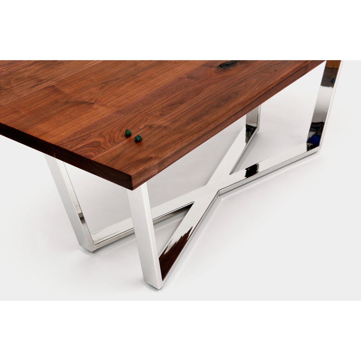 Gax Walnut Wood Dining Table