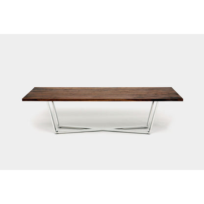 Gax Walnut Wood Dining Table