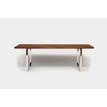 Gax Walnut Wood Dining Table
