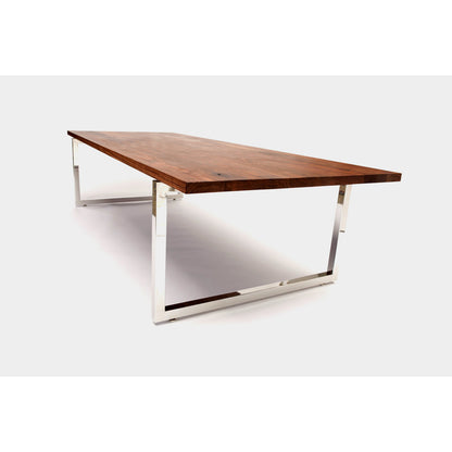 Gax Walnut Wood Dining Table