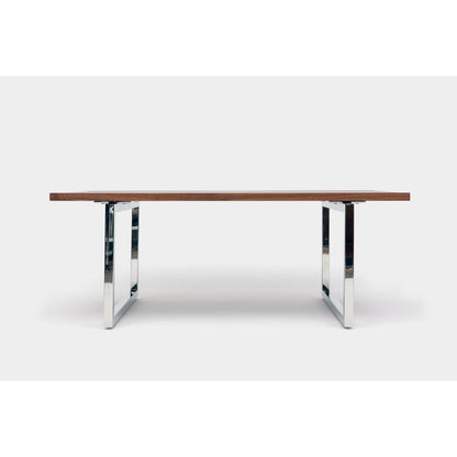 Gax Walnut Wood Dining Table
