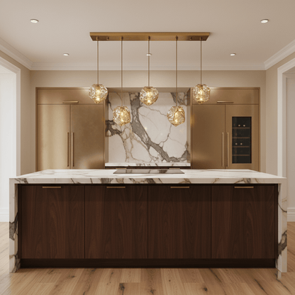 Illyria Ice Glass Pendant Lamp