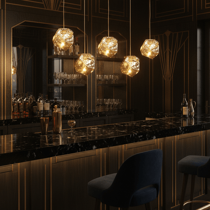 Illyria Ice Glass Pendant Lamp