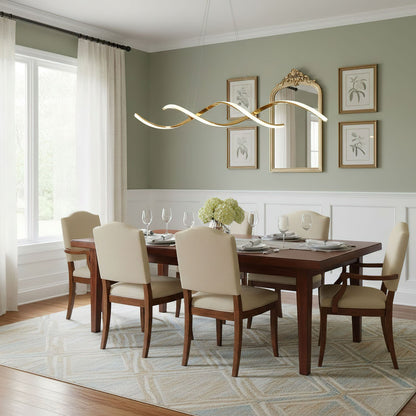 Gentle Waves Pendant Light