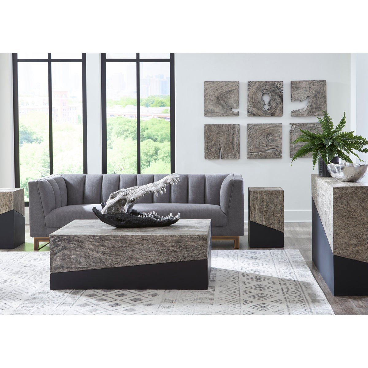 Geometry Solid Coffee Table