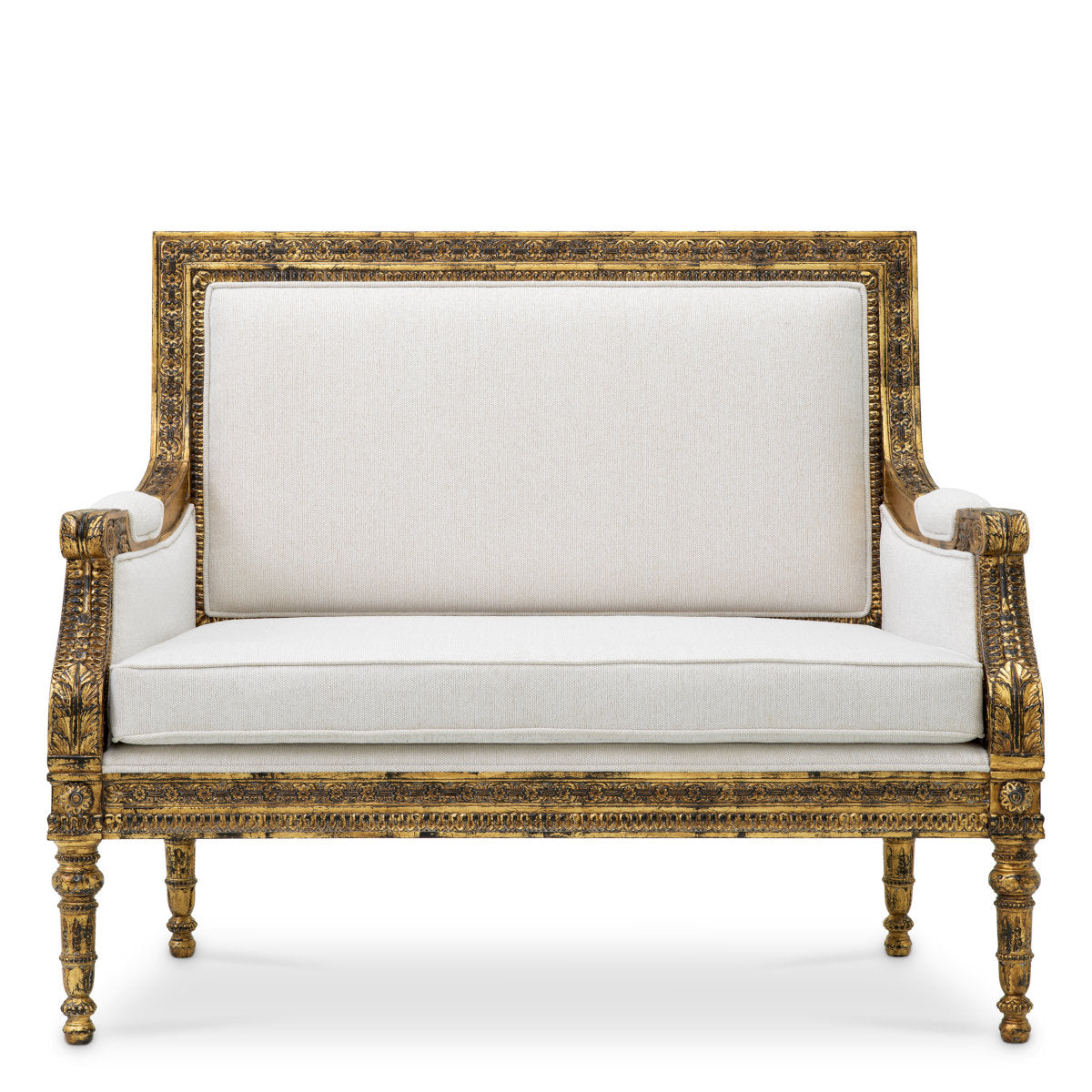 Georges Jacob Chair And A Half Chair with Ottoman