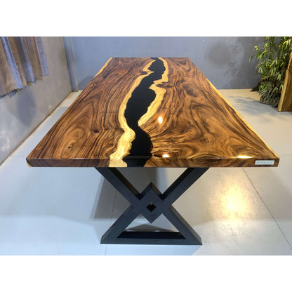 Geriene Solid Wood Dining Table