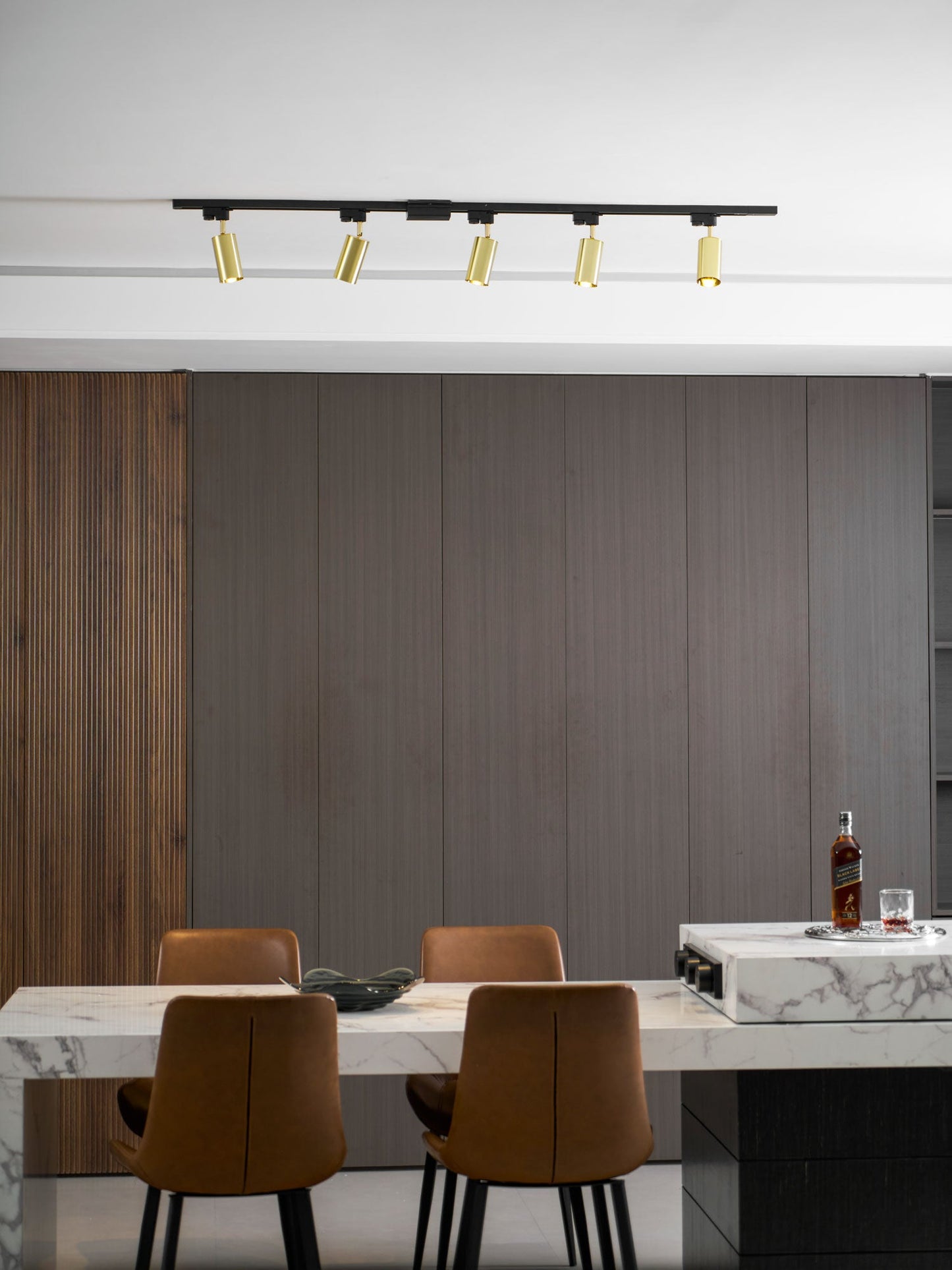 Gilded Rail Track Light