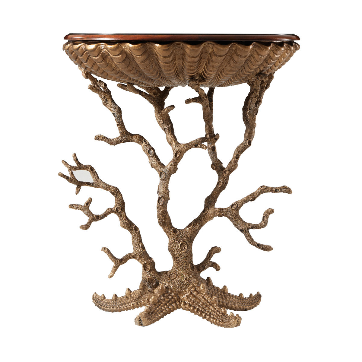 Gilt Grotto End Table