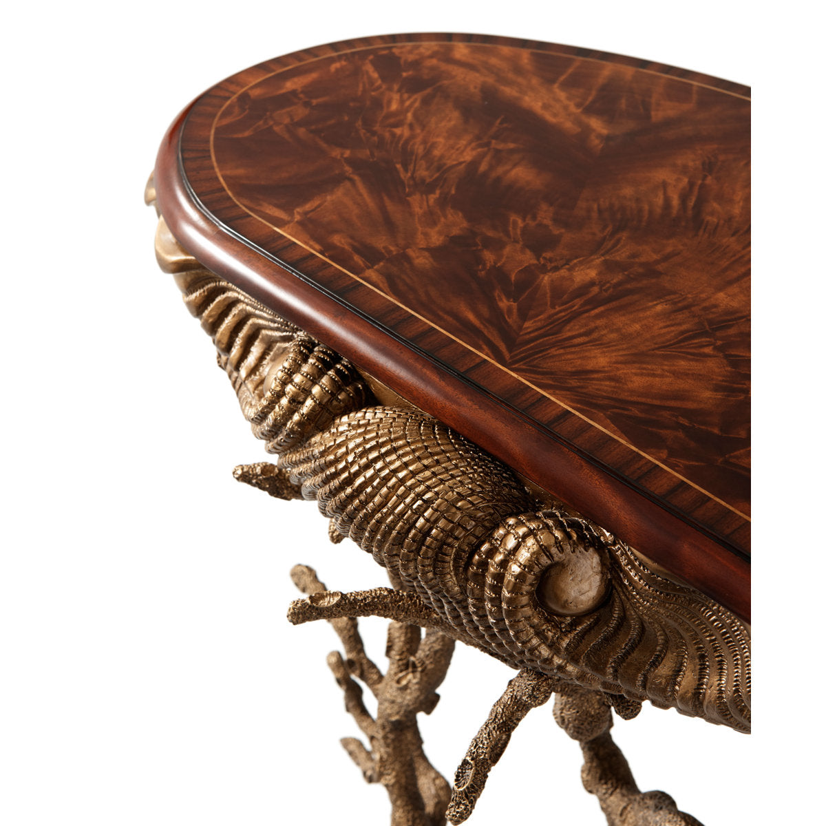 Gilt Grotto End Table