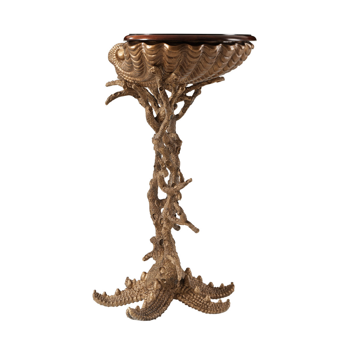 Gilt Grotto End Table