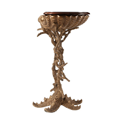 Gilt Grotto End Table