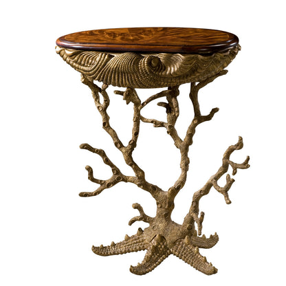 Gilt Grotto End Table