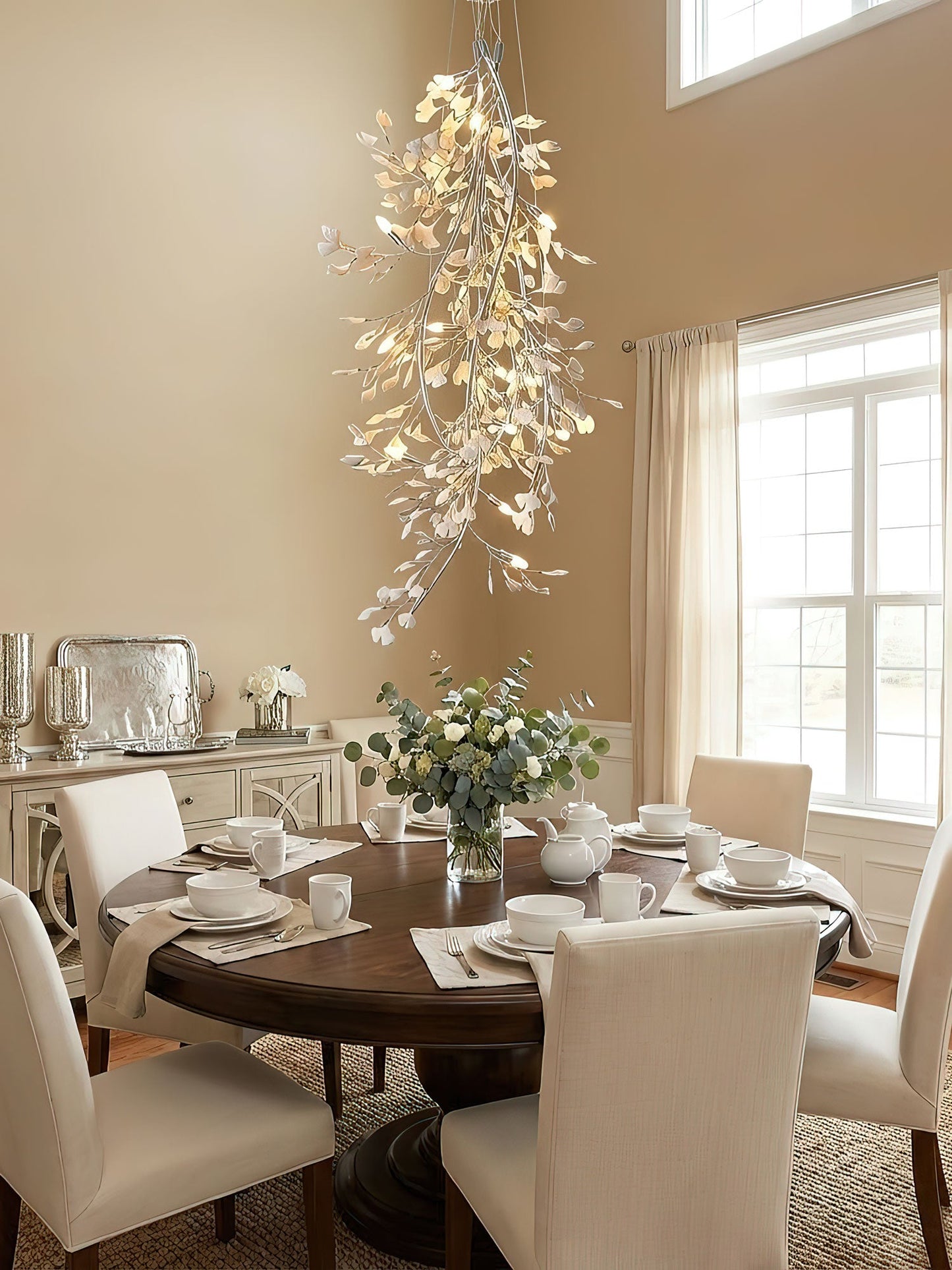 Gingko Long Branch Chandelier