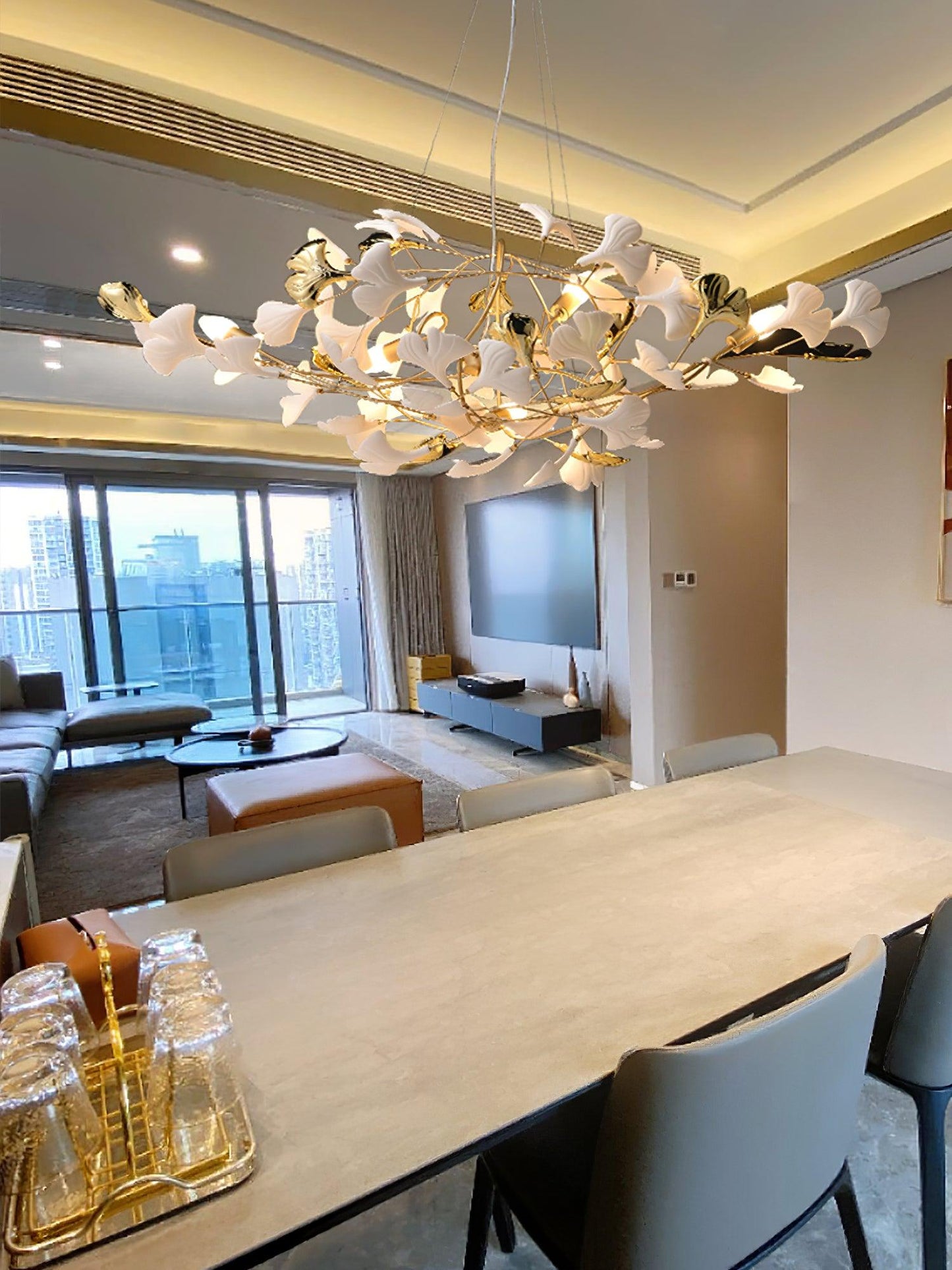 Gingko Chandelier S