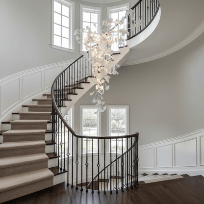 Ginkgo Tip Tlying Chandelier