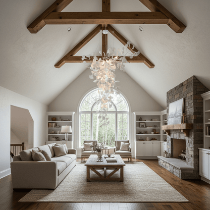 Ginkgo Tip Tlying Chandelier