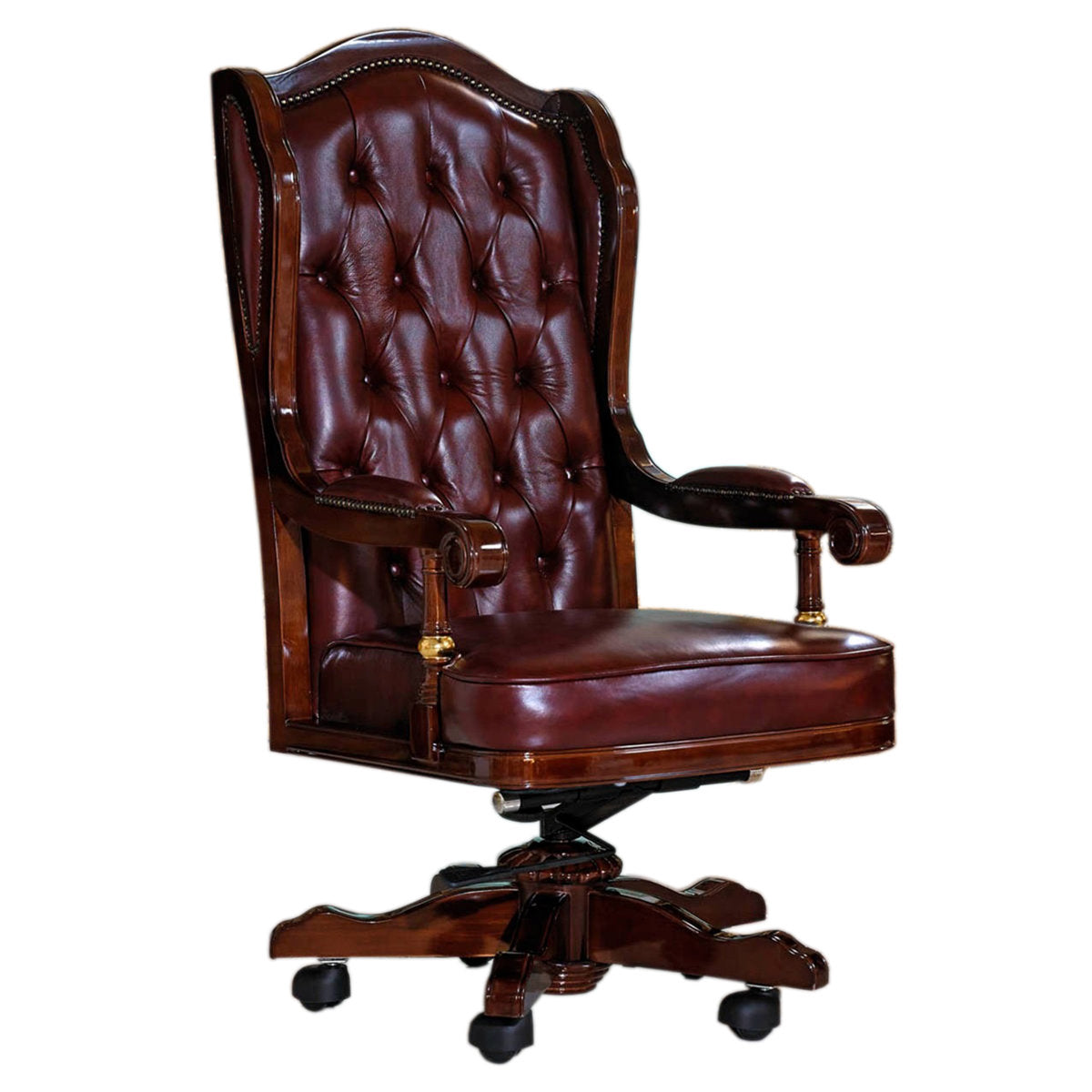 Giorgio Leather Swivel Executive Chair