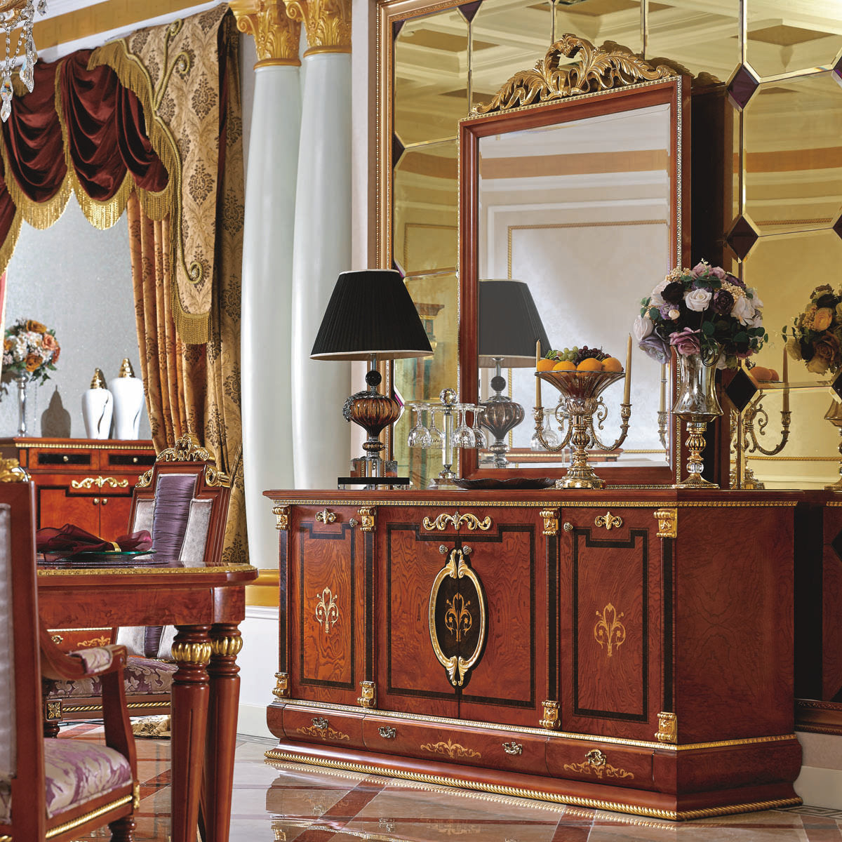 Giorno 82.7'' W Solid Wood Sideboard